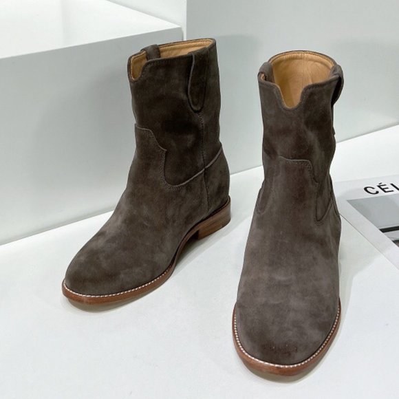 Isabel Marant Duerto Cowboy boots, dark grey, size 38 - Picture 9 of 9